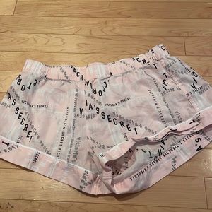Cute Victoria secret pajama bottoms. Too small on me